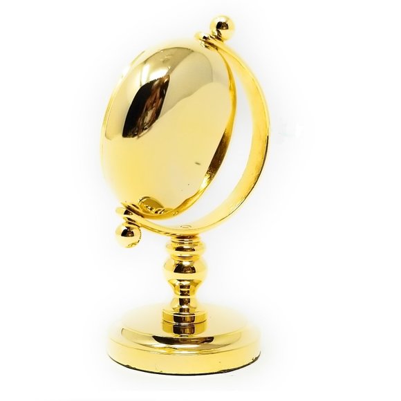 Miniature Office Desk / Mantle Globe Style Clock - Picture 3 of 3